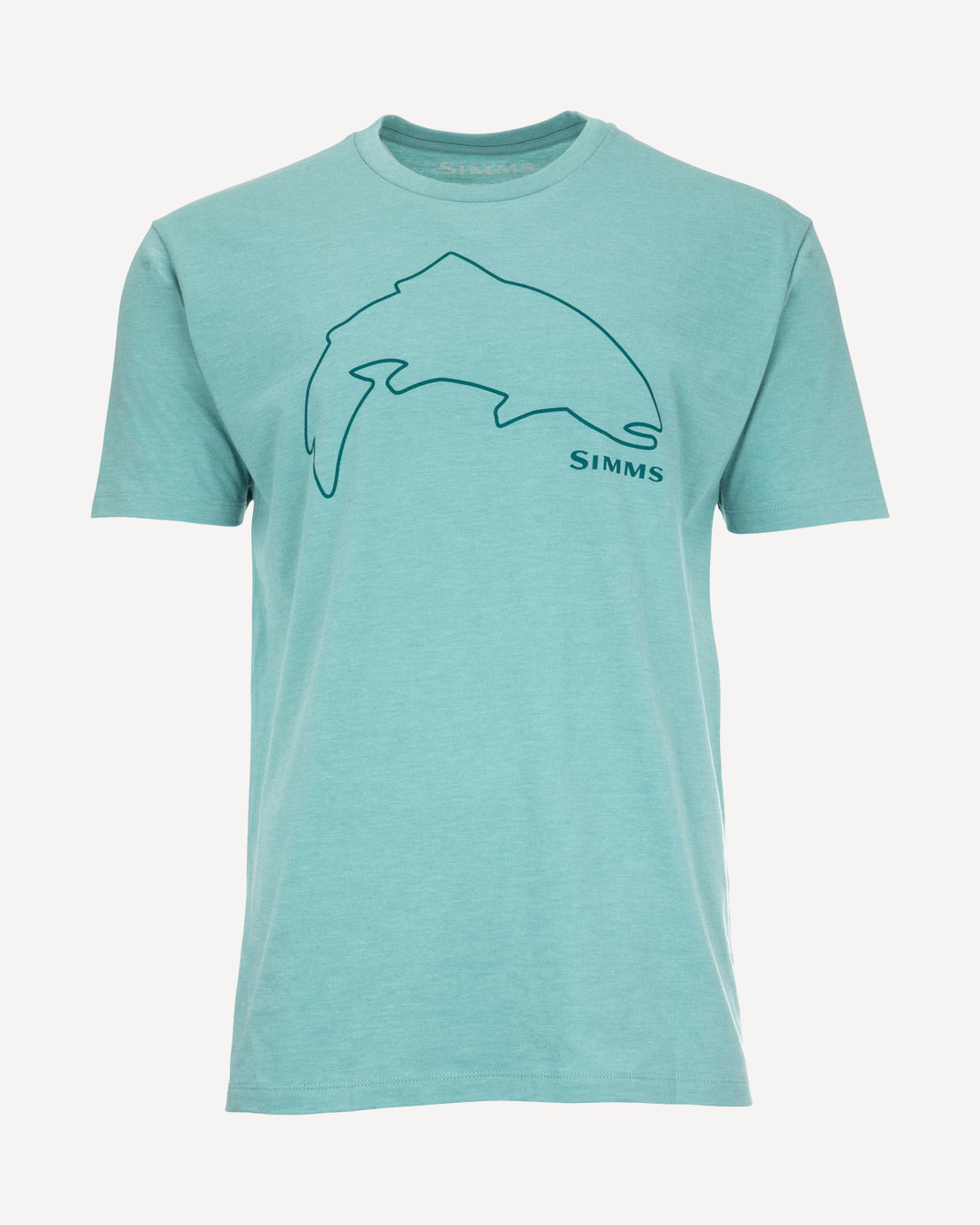 Футболка Simms Trout Outline T-Shirt